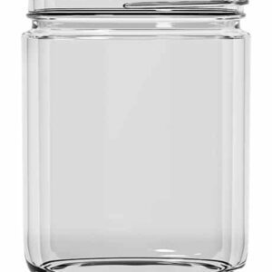 64oz Half Gallon Round Jar A0064-00 83-400 6-Pack - Saia Wholesale  Containers