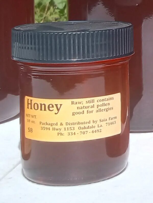 Raw Local Honey 10 oz Net Weight (Pint Jar)